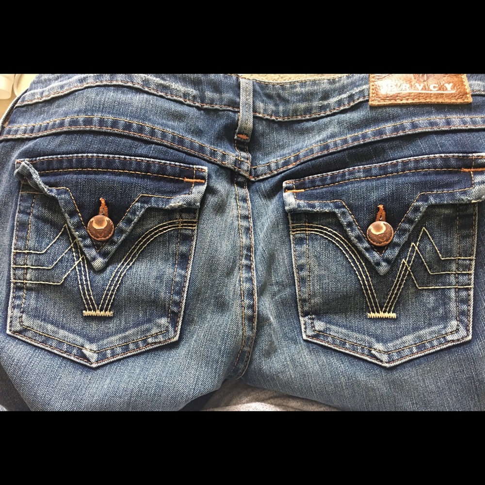 PRVCY boot cut denim 32